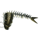Fishbone Wind Chime Nautical Home Garden Decor Solid Iron Construction