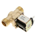 1/2 Inch Electric Solenoid Valve DC12/24/220V Solar Coil Valve for Water DC12V