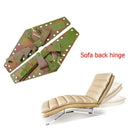 2pcs Dual Use Adjustable Spring Sofa Bed Hinges Furniture Hardware Fittings