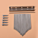 Kalimba Piano Bridge Saddle 17 Keys Set Kit For Kalimba DIY Replacement Part Gw