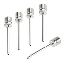 5pack Sports Ball Inflating Air Pump Needle Valve Adapter Soccer Football