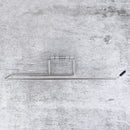 Stainless Steel Kitchen Paper Holder Towel Bathroom Wall Mounted Cabinet Toi Gw