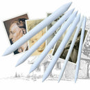 6Pcs Smudge Tortillon Stump Sketch Art Drawing Tools Sketch Eraser Pen 6 Sizes