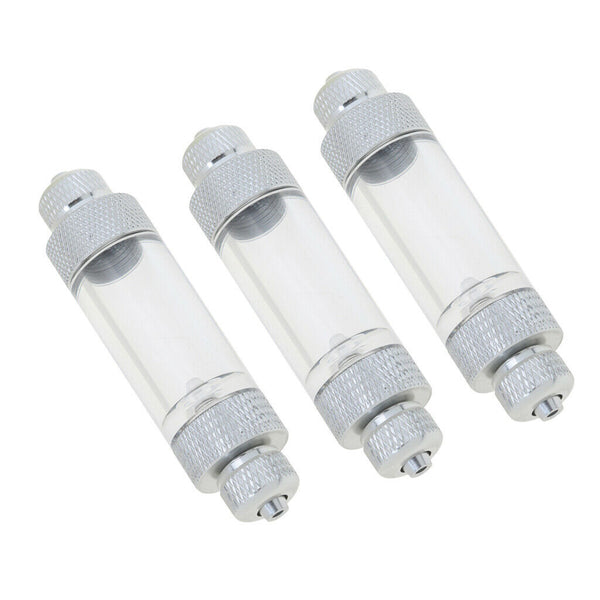 3pcs Aquarium Fish Tank Plant Aluminium CO2 Bubble Counter Diffuser Reactor