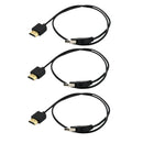 3x USB 2.0 Male to HDMI Male Charger Cable Splitter Adapter 50cm