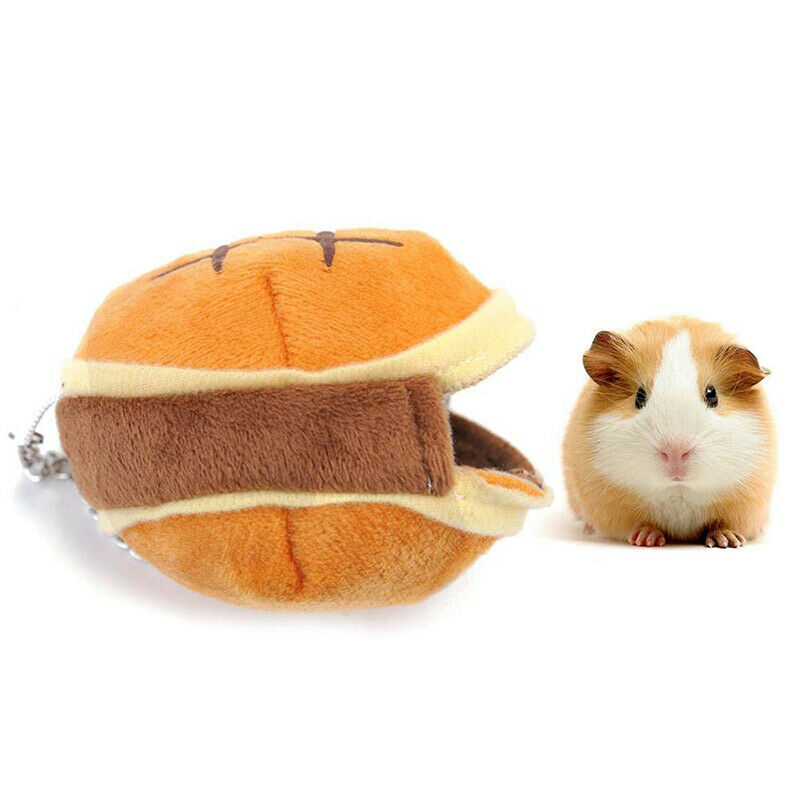 Portable Small Hamburger Shape Cotton Nest House Winter Warm Pet Hamster CaSEAU