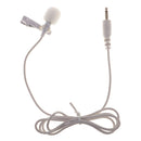 3.5mm Lavalier Lapel Microphone Condenser Microphone For Talking, Singing,
