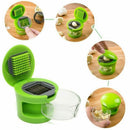 Practical Home Kitchen Tool Kit Garlic Press Chopper Slicer Hand Presser Ga