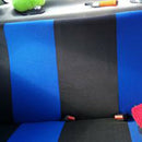 9Pcs Car Universal Front And Rear Seat Cover Seat Cover Decoration Blue