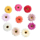20pcs/Set Artificial Gerbera Daisy Silk Flower Heads Wedding Party DIY Decor