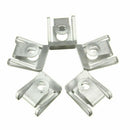 5set Engine Undertray Clips Splash Guard Shield Trim Cover Clamp For BMW E38 E39