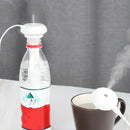 White Adjustable Height Donut USB Humidifier Portable Ultrasonic Mist Maker E1G5