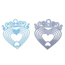 Hollow Heart DIY Scrapbook Embossing Craft Cutting Die Metal Stencils Gifts