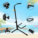 Guitar Stand - Height Adjustable Fit Electric, Classical Guitars and Bass,