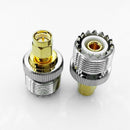 3pcs SMA Male to UHF SO-239 SO239 Female Jack Plug Connector RF Coaxial A CQT