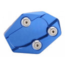 New Blue Foot Kickstand Enlarger Pad Plate For Yamaha TMAX XP 530 Scooter