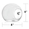 8 x Wall Mounted Transparent Glass Hydroponic Vase Terrarium Container - Ball -