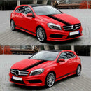 Long Stripe Car Styling Stickers Side Skirt Wing Door Mirror Decorative Decals