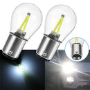 2pc 1157 BAY15D 12V WhiteCOB LED Car Reverse Backup Tail Brake Light Lamps Bulbs