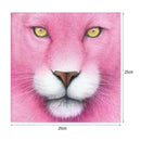 Full Drill DIY 5D Diamond Painting Pink Leopard Diamond Cross Stitch Craft