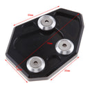 Sidestand Foot Plate Kickstand Pad For BMW F800R 2009-2014 Black