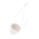 2pcs Frosted Hanging Self Watering Flower Pot Plant Planter Garden Decor