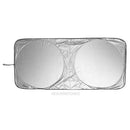 Car Window Foldable Shade Shield Front Rear Windshield Cover Visor UV 59"x 27"