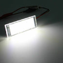 1X(2Pcs Car LED Number License Plate Light For Renault Megane 2 Clio Laguna