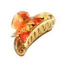 Women Flower Shower Hair Claw Clips Grip Clamp Clasp Ponytail Holder Makeup