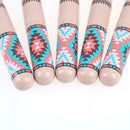 10pcs/set Professional Cosmetic Brushes Soft Bohemia Fashion Makeup Brushes A