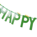 happy birthday dinosaur theme paper banner hanging bunting party Xmas diy dec BX