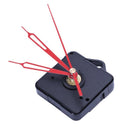 1 Set Silent Large Wall Clock Quartz Movement Mechanism Black And Red Hands D7W3