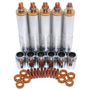 Welding Machine Parts Nbc200 Spool Torch Head Tube Barrel Welding Tips Shie