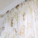 Butterfly Printed Home Blackout Curtains Living Room Bedroom Windows Drapes