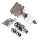 1/4" AF2000-02 Compressed Air Compressor In-Line Moisture Water Trap Filter New