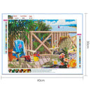 5D DIY Full Drill Diamond Painting Landscape Cross Stitch Embroidery Mosaic