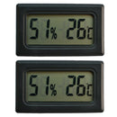 2X LCD Digital Thermometer Humidity Meter In/ Outdoor Room Mini Hygrometer,