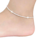Women Girl Fashion Twist Intertwined Anklets Chain Women Ankle Bracelet Bar J8P1