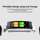 115Plus Blood Pressure Fitness Bluetooth Waterproof Heart Rate Monitor Watc Q8Q2