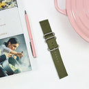 Nylon Watch Band Strap For Garmin Fenix 3 Colour:Green (Nylon)