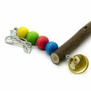 1pc Parrot Toys Bird Hanging Swing Cage Decoration Cockatiel Budgie NEW Dur H4R6