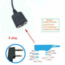24cm - Walkie Talkie Audio Cable Adapter for Baofeng BF-9700 A-58 UV-XR Radio