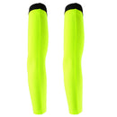 Bike Golf Hiking Arm Sleeves Cuff Cover Sun UV Protection M Yellow