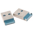 5PCS USB 3.0 A Type Male Plug Connector High-speed Data Transmission 3.0 J JR