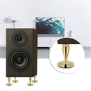 8 Pairs 6 X 36Mm Copper Speaker Spike Isolation Stand + Base Pad Feet Mat S