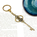 Crown Necklace Pendant Bronze Keyring Charm Keychain Favors Decoration Pendant