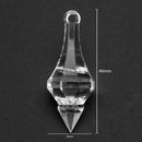 20pcs Acrylic Crystal Beads Hanging Pendant Chandelier Wedding Party Decor