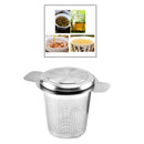 Tea Strainer Mugs Herb Steeping Tea Infuser Filters With Lid Double Handles