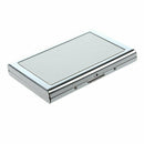 Waterproof Stainless steel Business ID Credit Card Wallet Holder Case Box P N6M2