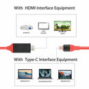 USB-C Type C to HDMI Cable AV TV Adapter USB 3.1 Plug And Play 4K HD Video Nw